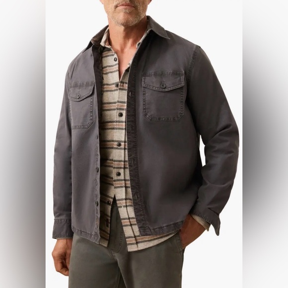 NWT Faherty Lakeside CPO Jacket - Picture 3 of 9